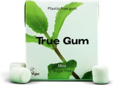 Žvýkačka bez cukru a plastů True Gum Máta 21 g