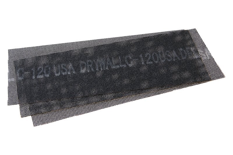 Mřížka brusná 115 x 290 mm zrnitost 120 balení 3 ks Mřížka brusná 115 x 290 mm zrnitost 120 balení 3 ks - Zednické nářadí, zahrada, nádoby Nářadí a pomůcky zednické Škrabáky, brousky, hoblíky, přísl.
