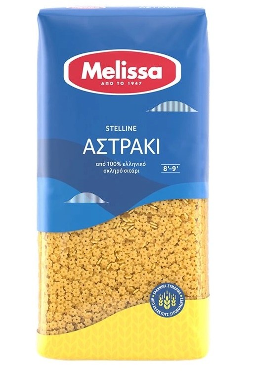 Těstoviny řecké Astraki (hvězdičky) 500 g MELLISSA - Delikatesy, dárky Delikatesy