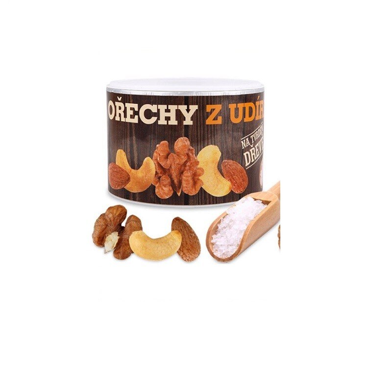 Ořechy z udírny 170 g MIXIT Ořechy z udírny 170 g MIXIT - Delikatesy, dárky Delikatesy