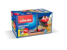 Souprava uklízecí Vileda Ultramax TURBO mop+vedro+hadr Actifibre Soft