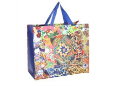 Taška ekologická mozaika barevná 39x34x14 cm
