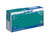 Rukavice jednorázové SEMPERGUARD®Comfort velikost 8 nepudrované modré