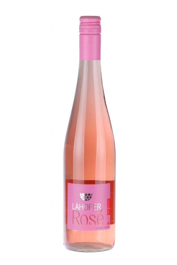 Víno LAHOFER Rosé 2023 PS polosladké, č. š. 5523 0,75 l alk. 10,5% - Víno tiché Tiché Růžové