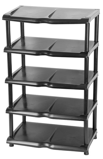 Regál Racks RAW5T, 1630x720x340 mm, max. 50 kg/1 polici, 5 polic, kovový, - Žebříky, manipul.technika, kolečka Regály, police, stojany a přísl.