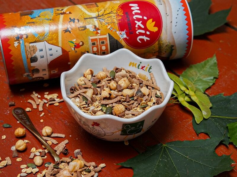 Müsli a granola - Pečený podzim 750 g MIXIT - Delikatesy, dárky Delikatesy