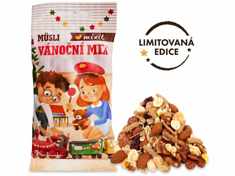 Mix vánoční 50 g MIXIT (do kapsy) Mix vánoční 50 g MIXIT (do kapsy)