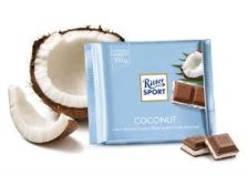 Čokoláda mléčná kokos Ritter 100 g
