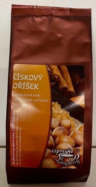 Káva lískooříšková 100 g - mletá - turek Káva lískooříšková 100 g - mletá - turek - Delikatesy, dárky Káva, čaj, nealkoholické nápoje