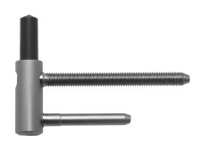 Závěs dveřní 80/10 SD spodní díl, pravo-levý, M8x80 PH, lak černý RAL 9005