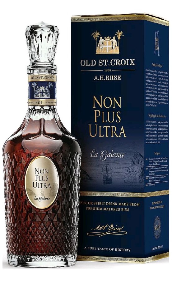 Rum A.H.Riise Non Plus Ultra Old St.Croix La Galante 0,7 l, 43,4 % Grift box Spirit Drink - Whisky, destiláty, likéry Rum