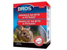 Návnada ve formě granulí pro myši a potkany BROS 7x20 g