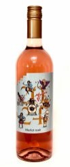 Víno Merlot rosé 2024 moravské zemské polosuché, 0,75 l č. š 4050 alk.11,5% - Víno tiché Tiché Růžové