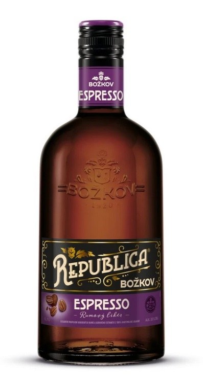 Rum Republica Elixir Espresso 0,7 l 33% Rum Republica Elixir Espresso 0,7 l 33% - Whisky, destiláty, likéry Rum