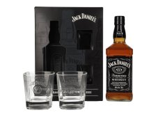 Whisky Jack Daniels 40% 0,7 l + 2x sklo v kazetě