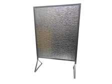 Zástěna za kamna REFLEX 740x610mm - na nožičkách