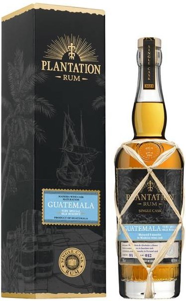 Rum Plantation Single Cask Guatemala Vsor Red Madeira box 0,7 l 49,5 % - Whisky, destiláty, likéry Rum