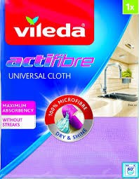 Hadřík mikro Actifibre VILEDA 4033624 - Pomůcky ochranné a úklidové Pomůcky úklidové Hadry, utěrky, houbičky