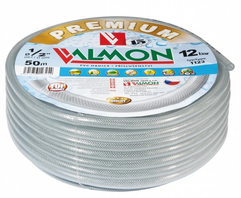 Hadice PVC PREMIUM 1123 6/11 50 m Hadice PVC PREMIUM 1123 6/11 50 m - Zednické nářadí, zahrada, nádoby Hadice
