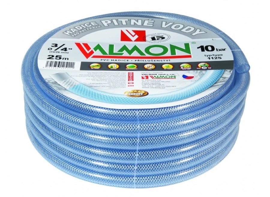 Hadice PVC pro pitnou vodu 1125 5/4" 25 m B 32/40 mm Hadice PVC pro pitnou vodu 1125 5/4" 25 m B 32/40 mm - Zednické nářadí, zahrada, nádoby Hadice