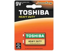 Baterie zinková 9V 6F22KGG SP-1UJ TOSHIBA HEAVY DUTY (balení 1 ks)