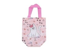Taška ekologická dárková kočky 22,5 x 21,5 x 11,5 cm
