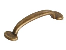 Úchytka kovová 1534-130 ZN10 délka 130 mm, rozteč 96 mm staromosaz
