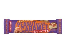 Tyčinka proteinová Delicious Bar arašídové máslo a karamel 50 g