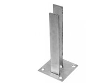 Patka na sloupek 60 x 40 mm, pozink