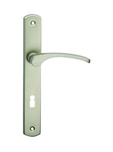 Kování interiérové LAURA klika/klika 90 mm vložka nerezový elox F9 Kování interiérové LAURA klika/klika 90 mm vložka nerezový elox F9 - Kliky, okenní a dveřní kování, panty Kování dveřní Kování dveřní mezip. hliník, bez PÚ, F1, F4, F9