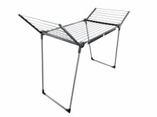 Sušák na prádlo PEGASUS 200 černý Solid Leifheit