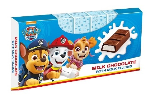 Čokolády s mléčnou náplní mix 100 g - Delikatesy, dárky Čokolády, bonbony, sladkosti
