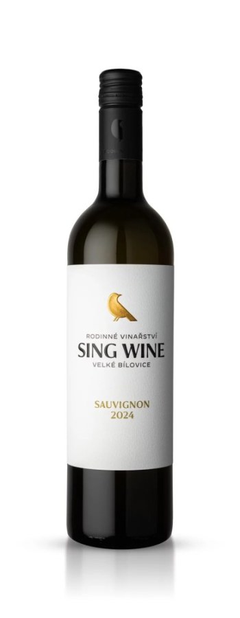Víno Sauvignon 2024 PS polosuché, 0,75l č. š. 1424 alk.13,0 % - Víno tiché Tiché Bílé