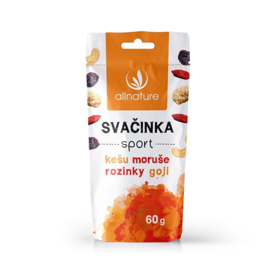 Směs svačinka Sport Allnature 60 g - Delikatesy, dárky Delikatesy