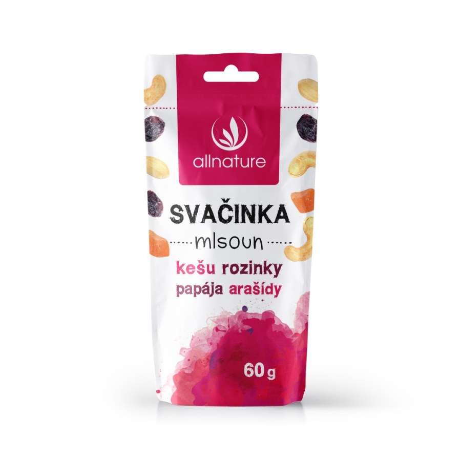 Směs svačinka Mlsoun Allnature 60 g Směs svačinka Mlsoun Allnature 60 g - Delikatesy, dárky Delikatesy