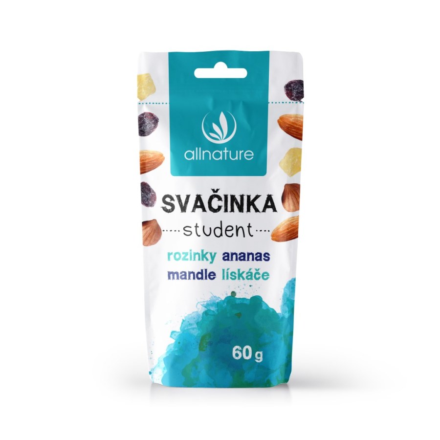 Směs svačinka Student Allnature 60 g Směs svačinka Student Allnature 60 g - Delikatesy, dárky Delikatesy