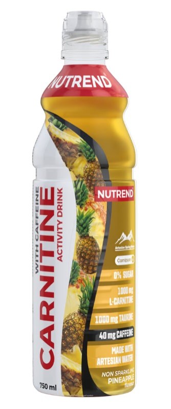 Nápoj CARNITINE ACTIVITY drink WITH coffeine 750 ml ananas (nesycený) Nápoj CARNITINE ACTIVITY drink WITH coffeine 750 ml ananas (nesycený) - Delikatesy, dárky Delikatesy