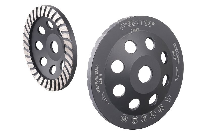 Kotouč diamantový brusný 150x22,2 mm FESTA TURBO Kotouč diamantový brusný 150x22,2 mm FESTA TURBO - Brusivo, vrtáky, závitořezy, kartáče Brusné a řezací materiály Kotouče diamantové