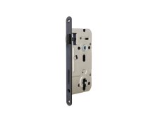 Zámek zadlabací Z.301-PZ.90/50/20.PL.CE pro cylindrickou vložku, černá