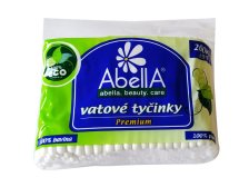 Tyčinka vatová PREMIUM 200 ks zip