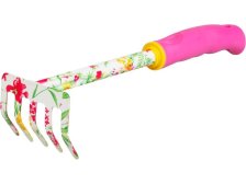 Hrabičky zahradnické 30x8,5 cm, růžové květované, Strend Pro