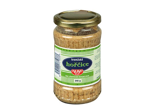 Hořčice orientální 200 g ALBA Hořčice orientální 200 g ALBA - Delikatesy, dárky Delikatesy