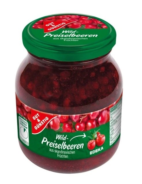 Brusinky divoké 390 g G&G Brusinky divoké 390 g G&G - Delikatesy, dárky Marmelády, sirupy, ostatní