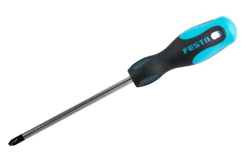 Šroubovák křížový PH3 x 150 mm CrV FESTA Šroubovák křížový PH3 x 150 mm CrV FESTA - Nářadí ruční a elektrické, měřidla Nářadí ruční Šroubováky, šroub.sady, přísl.