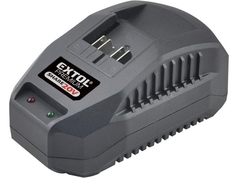 Nabíječka SHARE 20 V, 2,4 A EXTOL PREMIUM Nabíječka SHARE 20 V, 2,4 A EXTOL PREMIUM - Nářadí ruční a elektrické, měřidla Nářadí elektrické Vrtačky, šroubováky, kladiva, přísl.