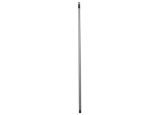Tyč (násada) ke smetáku hrubý závit 120 cm stříbrná