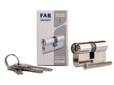 Vložka cylindrická FAB HOME 1H.00/DNs 30+35 3 klíče nikl lesklý