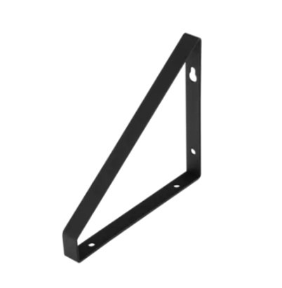 Konzole WFB 160 C 160 x 140 x 16 x 2 mm černá Konzole WFB 160 C 160 x 140 x 16 x 2 mm černá - Vybavení pro dům a domácnost Podpěry, konsole nábytkové, držáky