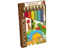 Pastelky z belgické mléčné čokolády 100 g DINOSAUŘI