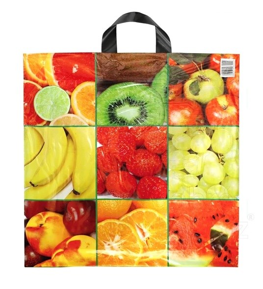 Taška igelitová mix vzorů 43 x 48 cm, 43 x 45 cm (0232509)